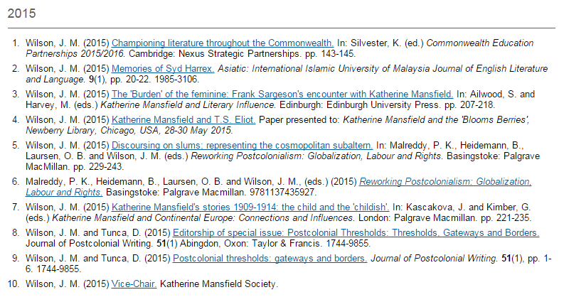 Browsing by author on NECTAR